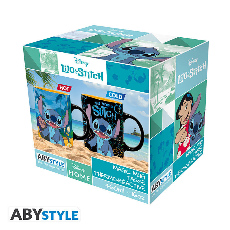 Taza termocolora abystyle lilo & stitch