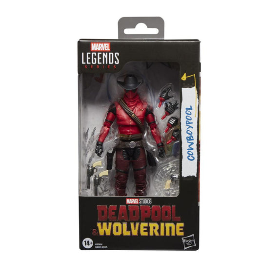 Figura hasbro marvel legends series deadpool & wolverine -   cowboypool