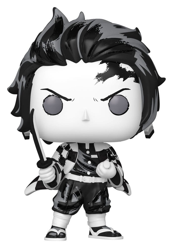 Funko pop animation demon slayer tanjiro (sumi - ink)