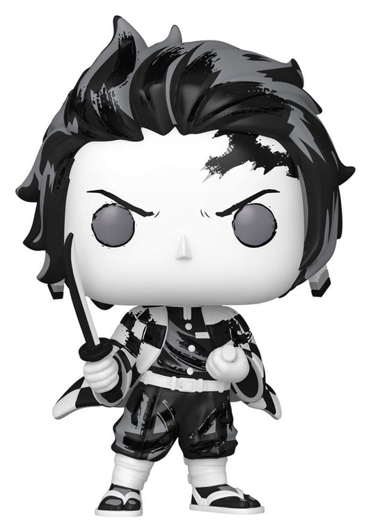Funko pop animation demon slayer tanjiro (sumi - ink)