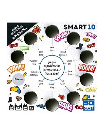 Smart 10: superhéroes paquete de ampliacion