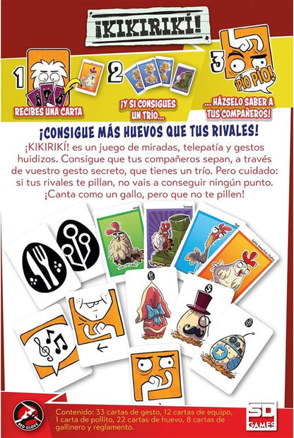 Juego de mesa kiriki