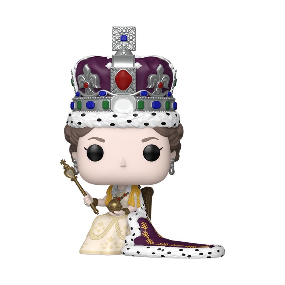 Funko pop premium reina isabel ii (coronacion)