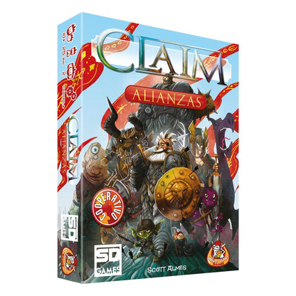 Juego de mesa claim: alianzas