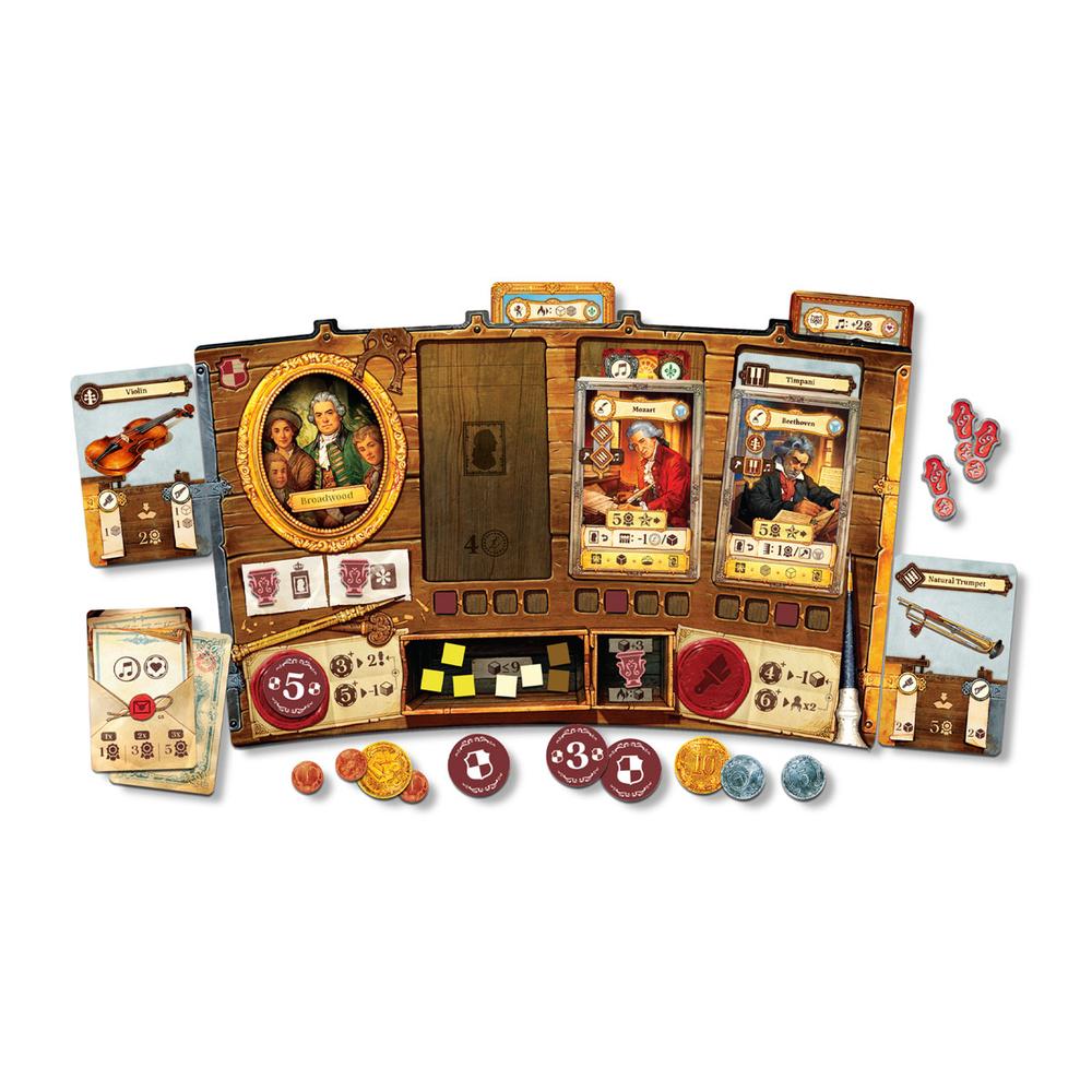Juego de mesa lutier
