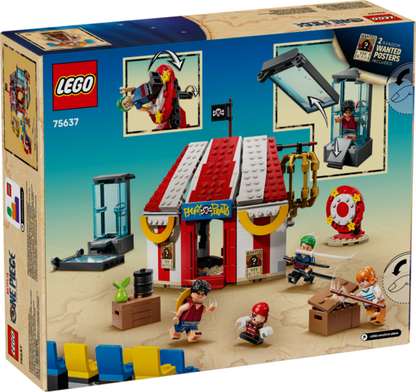 Lego one piece netflix carpa de circo de buggy