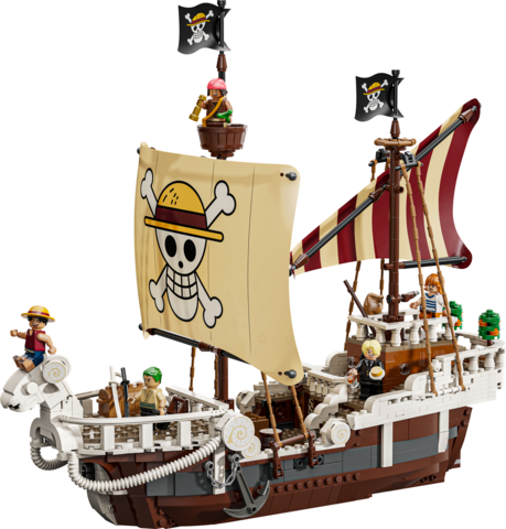 Lego one piece netflix barco pirata going merry