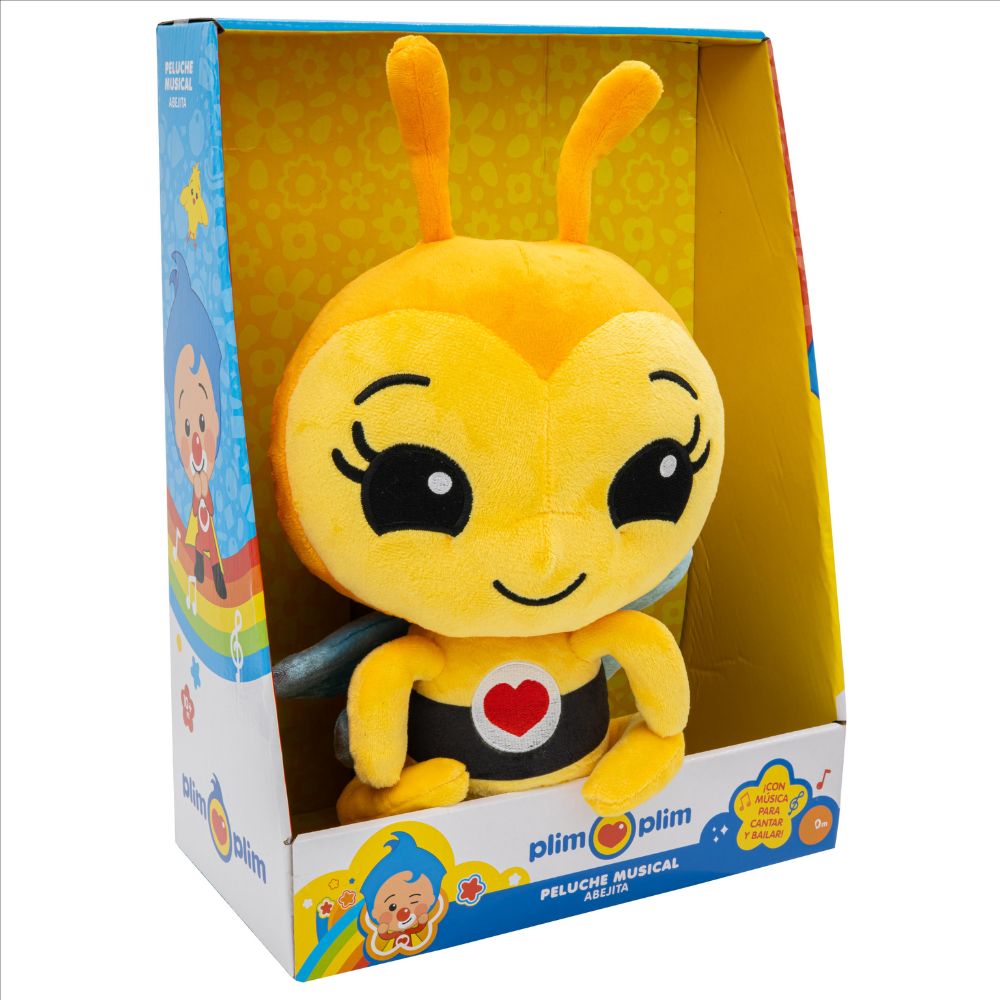 Peluche musical dx abejita