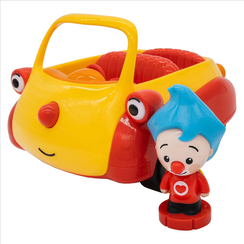 Vehiculo interactivo tuni & plim plim  push and go