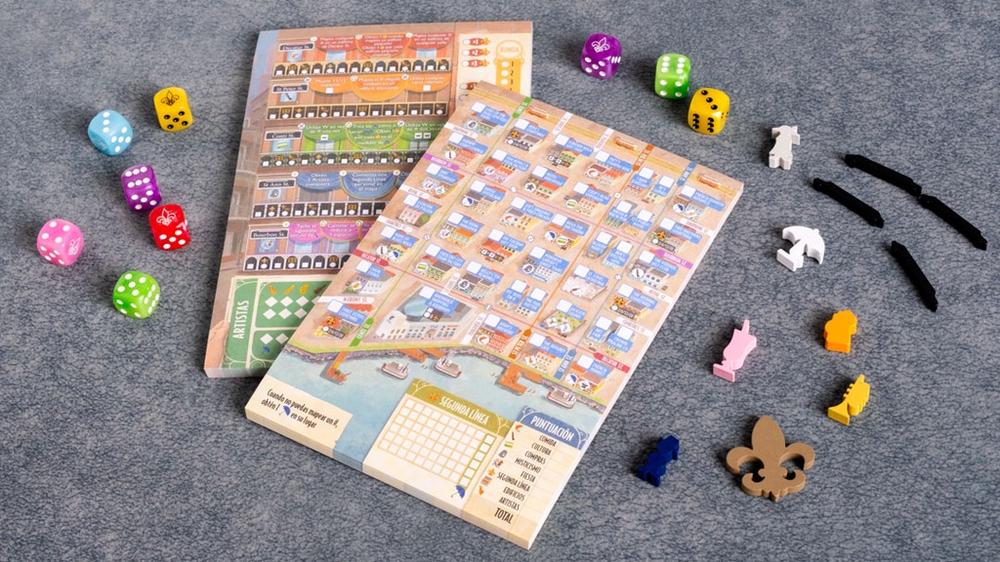 Juego de mesa french quarter