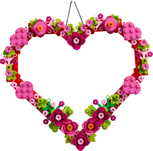 Lego corazón decorativo