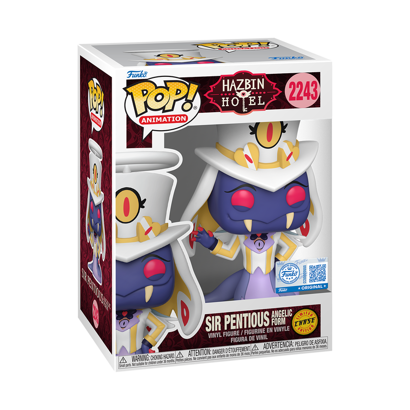 Funko pop animation hazbin hotel sir pentious w - chase