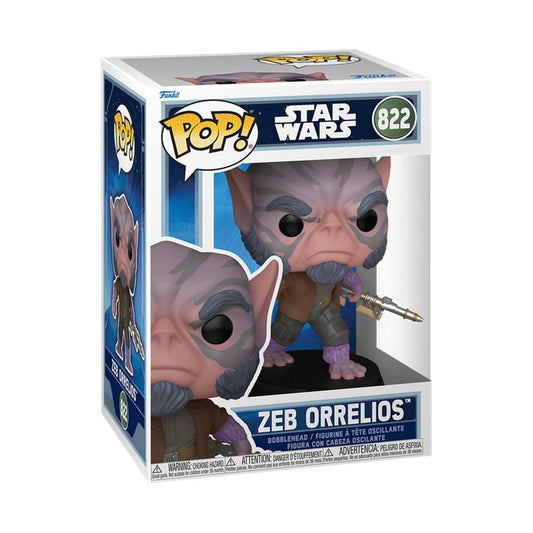 Funko pop star wars zeb orrelios