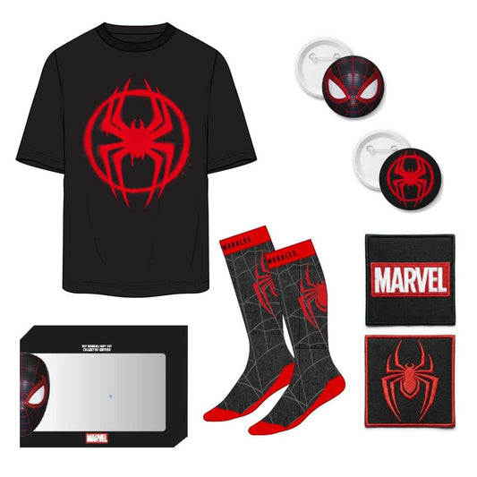 Camiseta corta single jersey set spiderman l