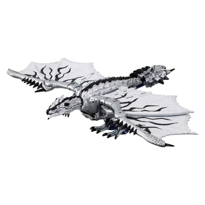 Figura hasbro transformers x monster hunter silver rathalos prime