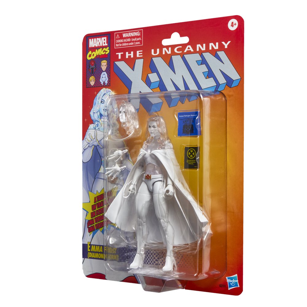 Figura hasbro marvel comics the uncanny x - men emma frost (diamond form)