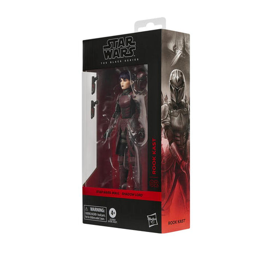 Figura hasbro star wars the black series maul -  shadow lord rook kast