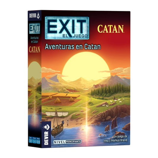 Juego de mesa exit: aventuras en catan