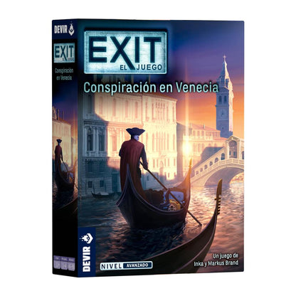 Juego de mesa exit: conspiración en venecia