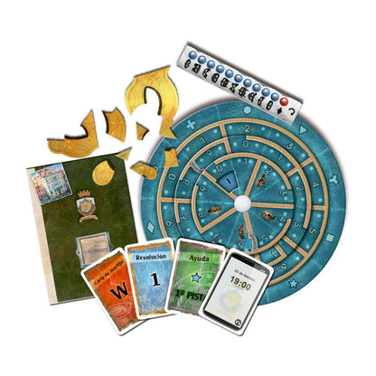 Juego de mesa exit: conspiración en venecia