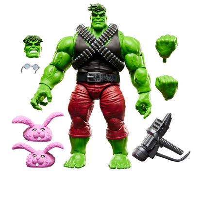 Figura hasbro marvel legends series the incredible hulk professor hulk