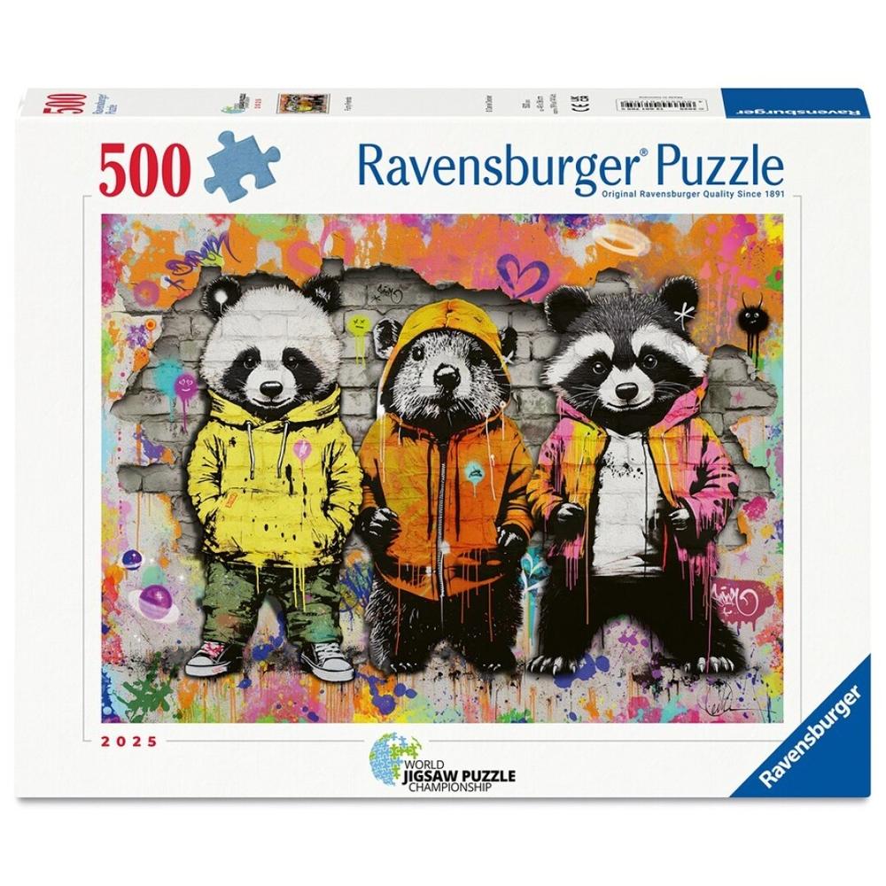 Puzzle amigos peluditos 500 piezas