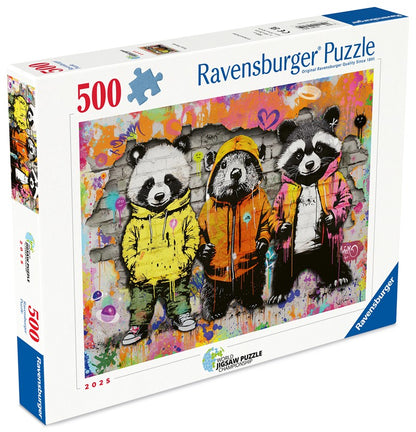 Puzzle amigos peluditos 500 piezas
