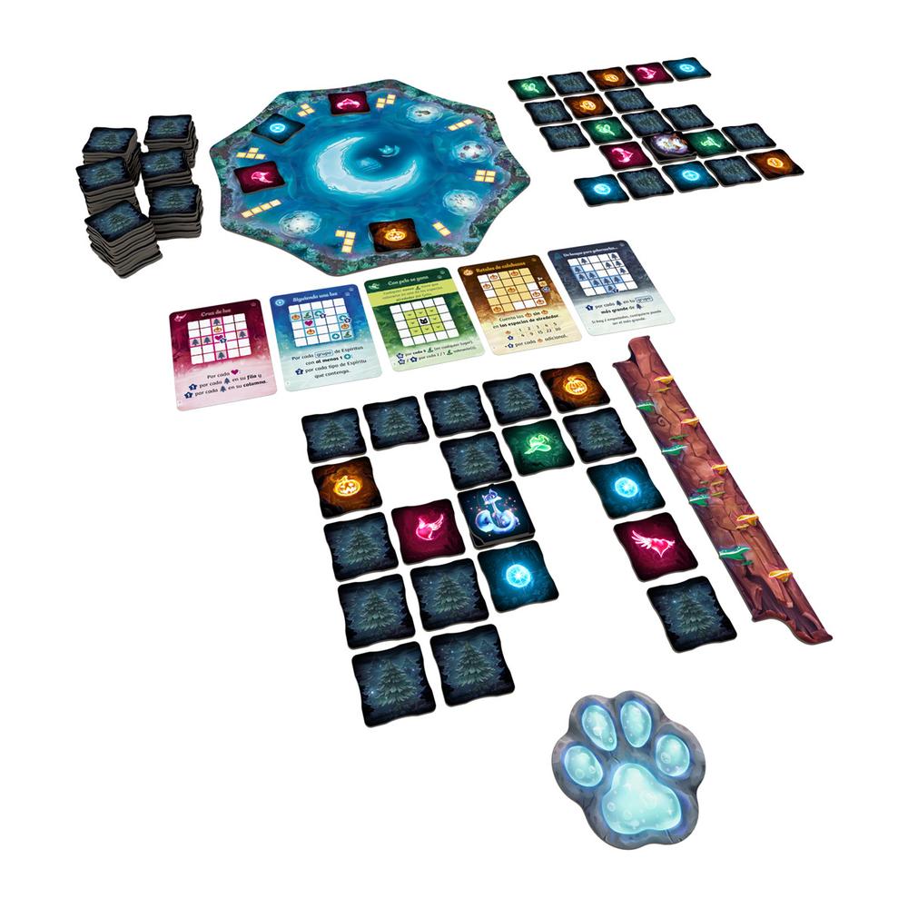 Juego de mesa el bosque de los espiritus