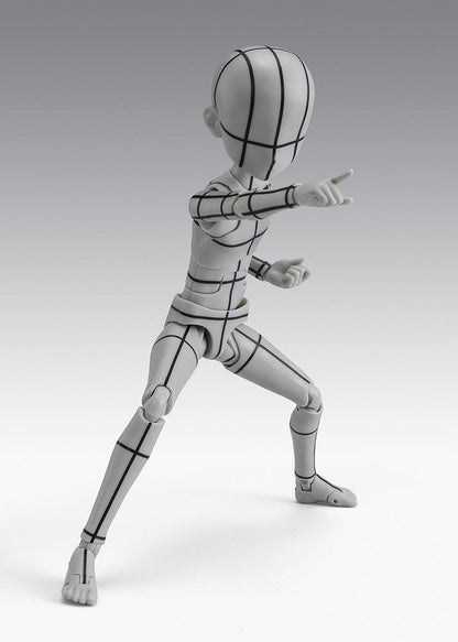 Figura tamashii nations body - kun ken sugimori edition wireframe gray color ver.