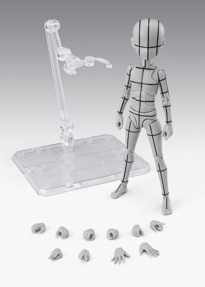 Figura tamashii nations body - kun ken sugimori edition wireframe gray color ver.