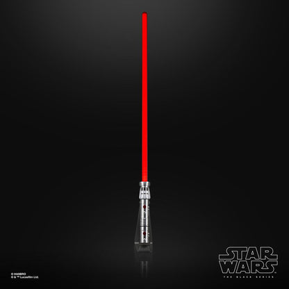 Sable de luz electrónico premium force fx elite hasbro star wars the black series maul