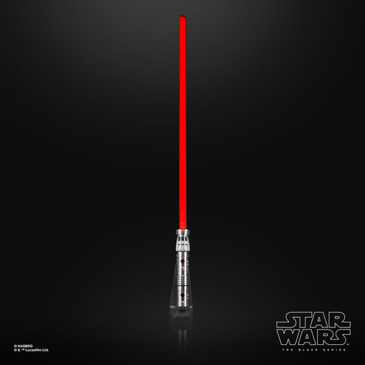 Sable de luz electrónico premium force fx elite hasbro star wars the black series maul