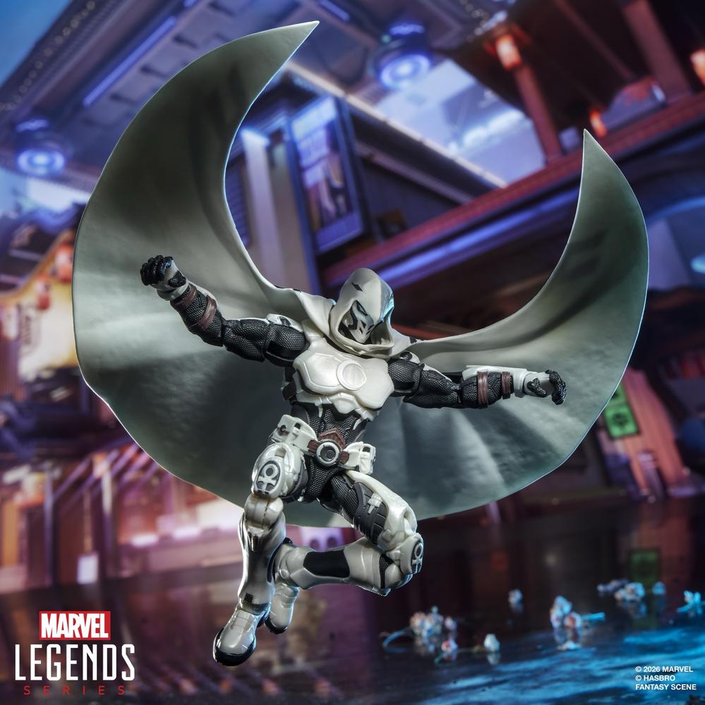 Figura hasbro marvel legends series rivals moon knight