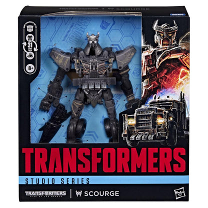 Figura hasbro transformers studio series scourge