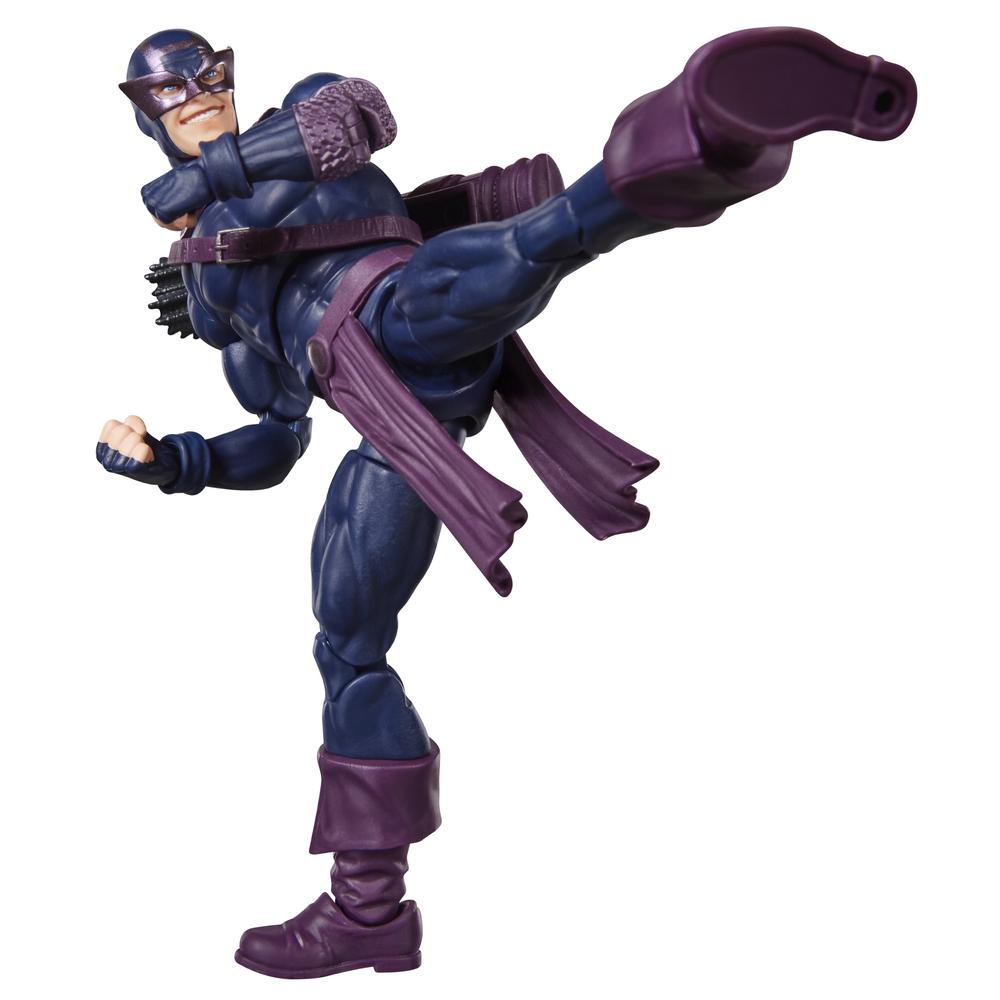 Figura hasbro marvel legends series build a figure marvel's box dark avengers hawkeye