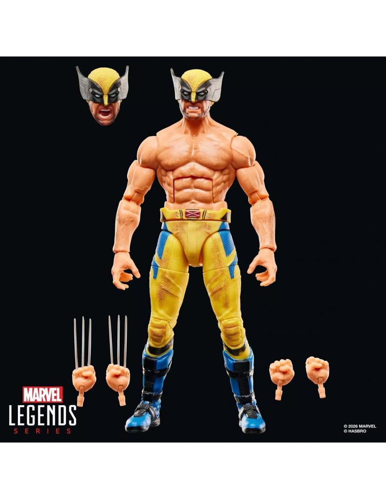 Figura hasbro marvel legends marvel studios' deadpool & wolverine wolverine