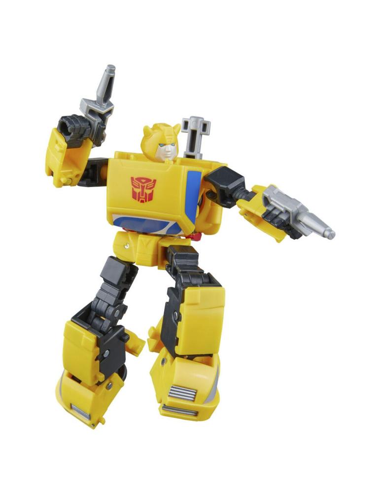 Figura articulada bumblebee clase deluxe transformers devastatión -  studio series 10 -5cm hasbro