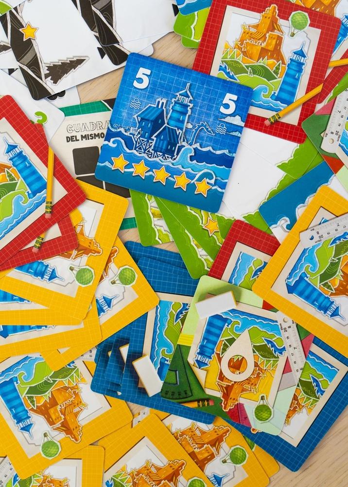 Juego de mesa paper world