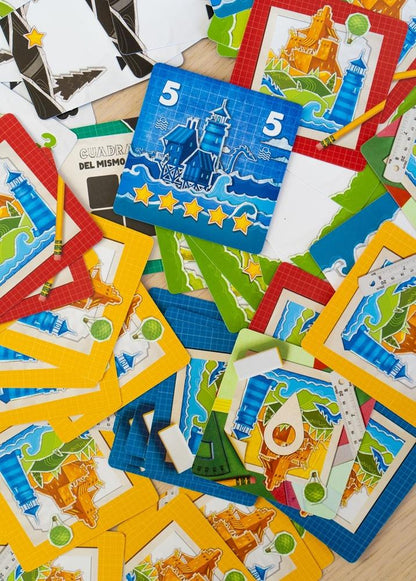 Juego de mesa paper world