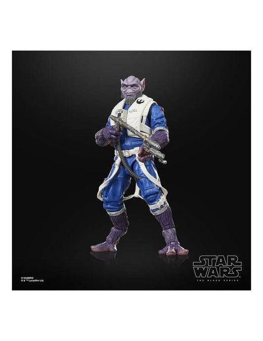 Figura hasbro star wars the black series the mandalorian and grogu zeb orrelios (new republic pilot)
