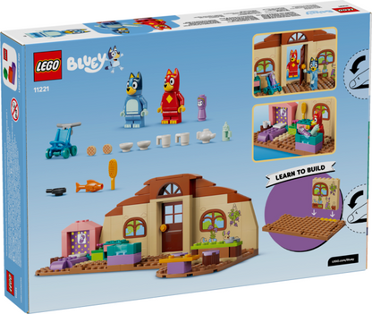 Lego escuela con rusty y bluey