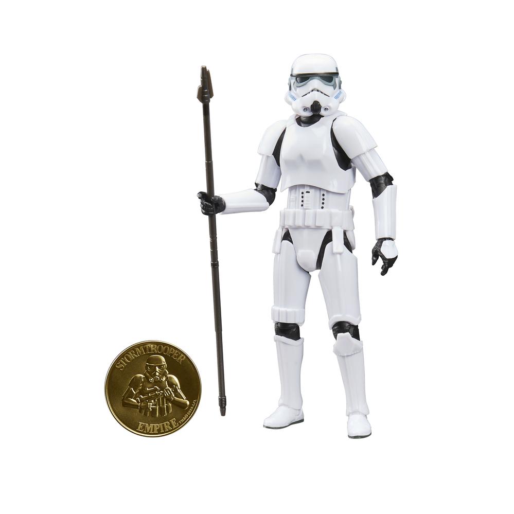 Figura hasbro star wars droids the adventures of r2 - d2 and c - 3po stormtrooper