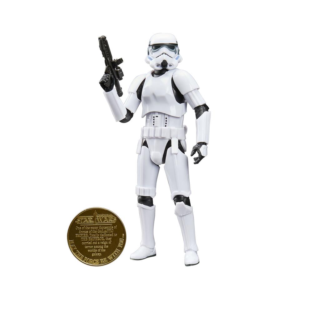 Figura hasbro star wars droids the adventures of r2 - d2 and c - 3po stormtrooper