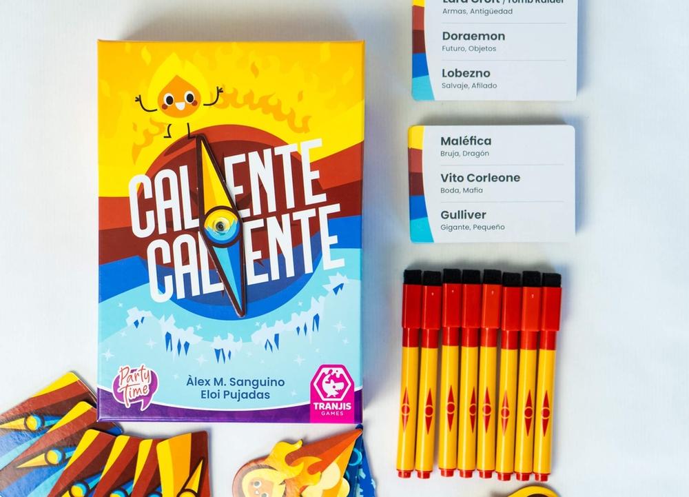 Juego de mesa caliente caliente