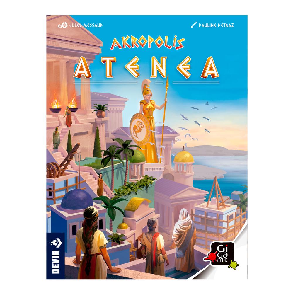 Juego de mesa akropolis expansión atenea