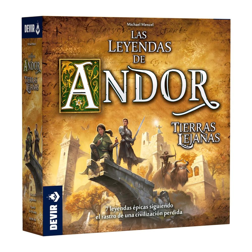 Juego de mesa las leyendas de andor: tierras lejanas