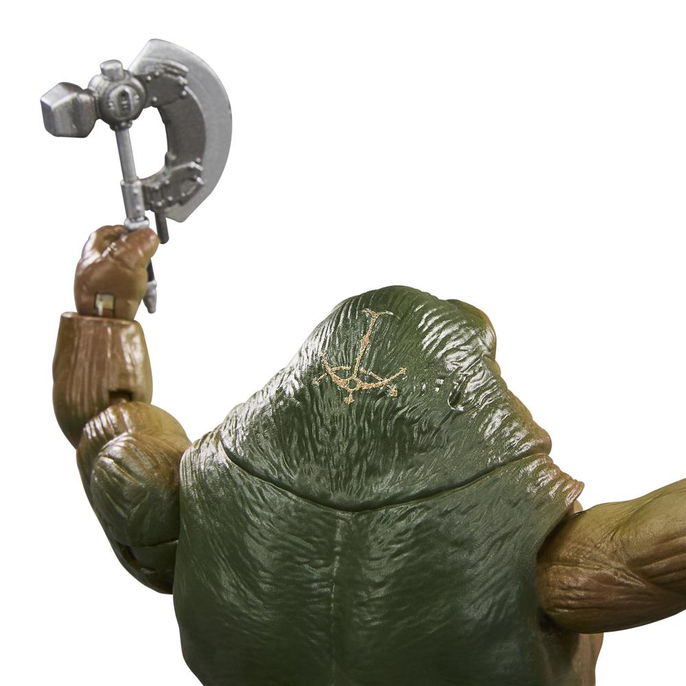 Figura hasbro star wars the mandalorian and grogu rotta the hutt