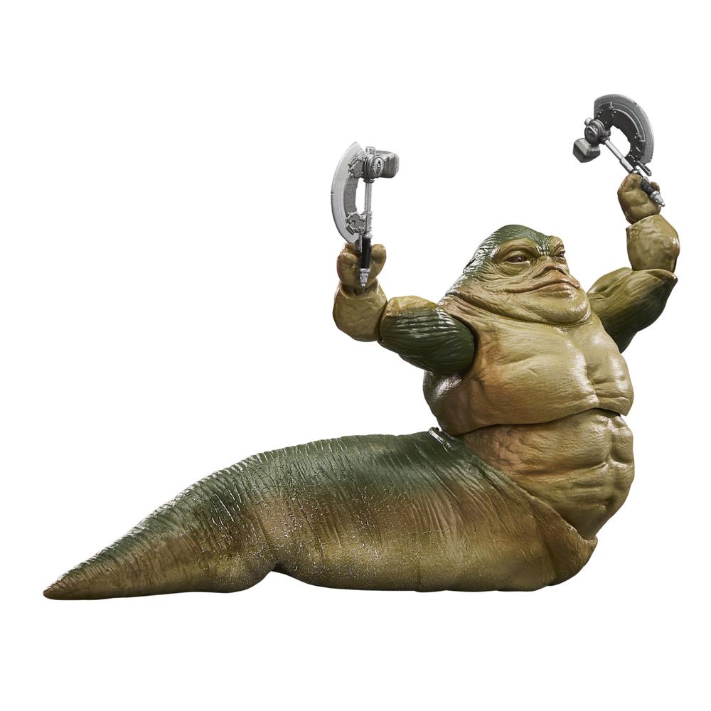 Figura hasbro star wars the mandalorian and grogu rotta the hutt