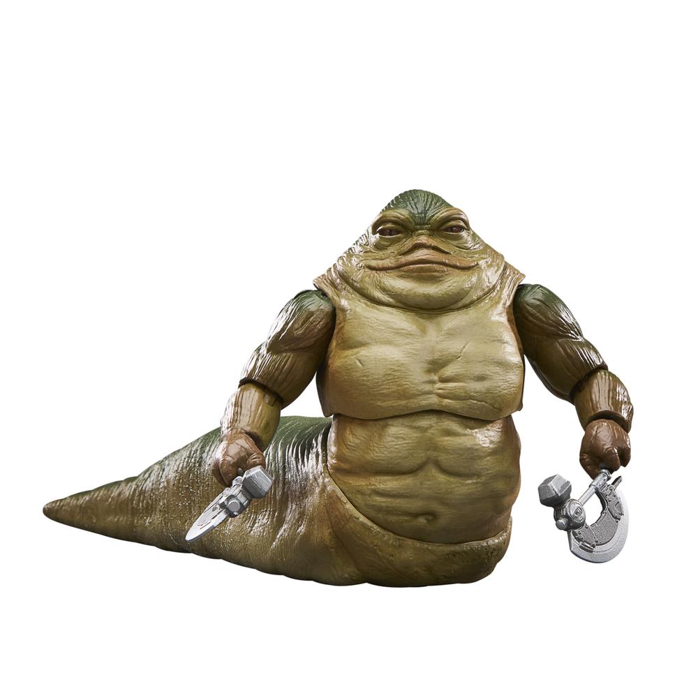 Figura hasbro star wars the mandalorian and grogu rotta the hutt