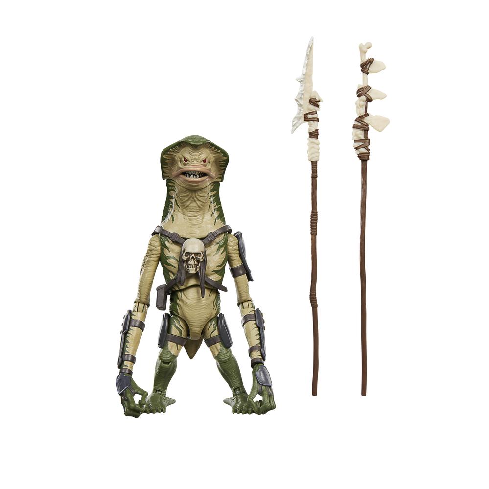 Figura hasbro star wars the mandalorian and grogu amani guard